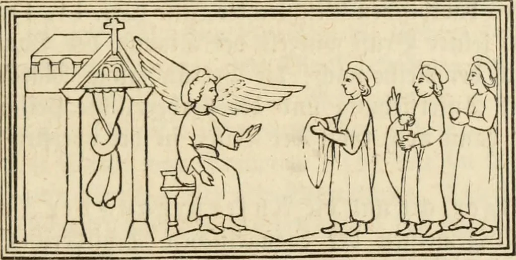 An illustration from Handbuch der kirchlichen Kunst-Archäologie des deutschen Mittelalters, 1854, leaf 353