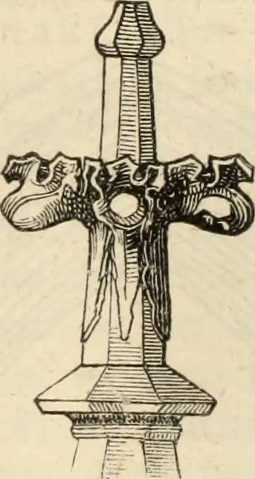 An illustration from Handbuch der kirchlichen Kunst-Archäologie des deutschen Mittelalters, 1854, leaf 393