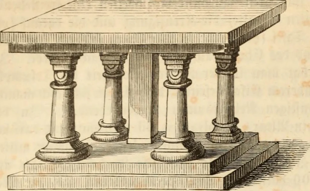 An illustration from Handbuch der kirchlichen Kunst-Archäologie des deutschen Mittelalters, 1854, leaf 46