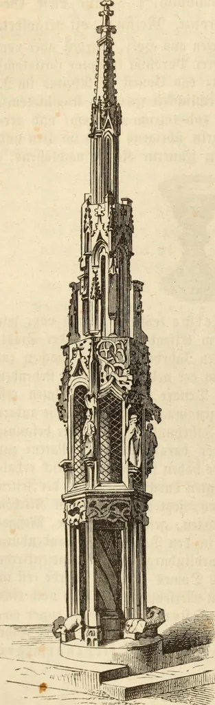 An illustration from Handbuch der kirchlichen Kunst-Archäologie des deutschen Mittelalters, 1854, leaf 50