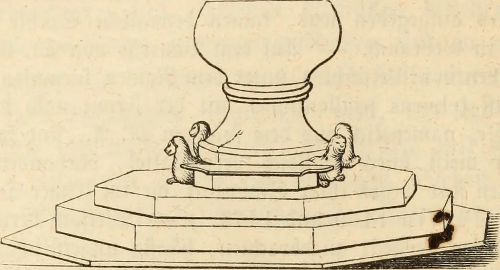 An illustration from Handbuch der kirchlichen Kunst-Archäologie des deutschen Mittelalters, 1854, leaf 54