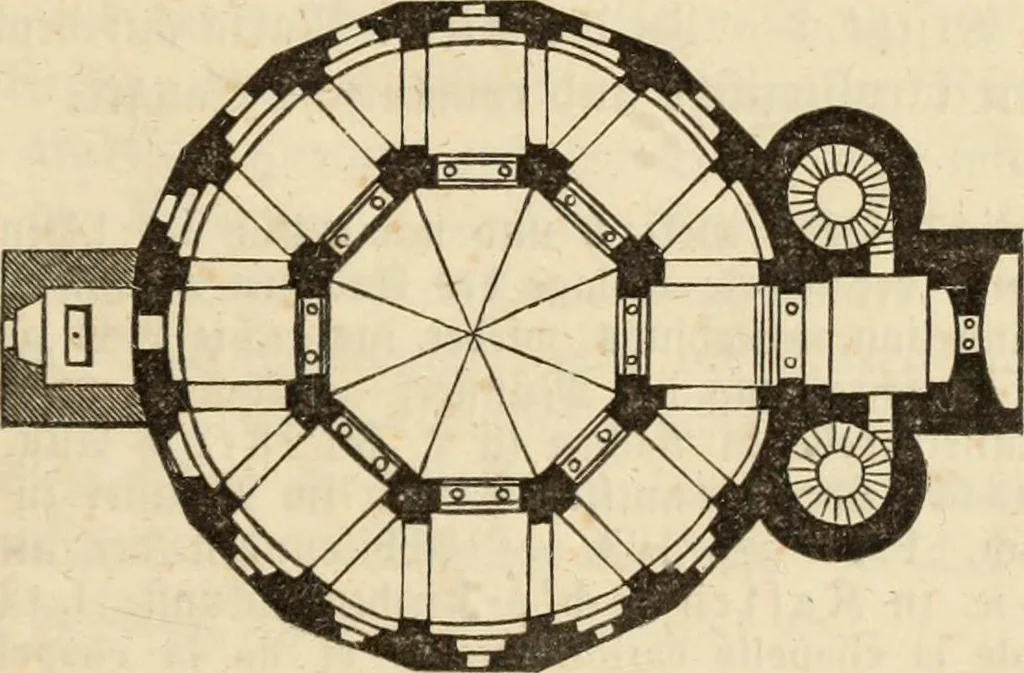 An illustration from Handbuch der kirchlichen Kunst-Archäologie des deutschen Mittelalters, 1854, leaf 73