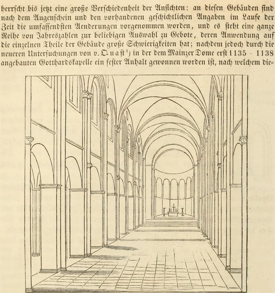 An illustration from Handbuch der kirchlichen Kunst-Archäologie des deutschen Mittelalters, 1854, leaf 84