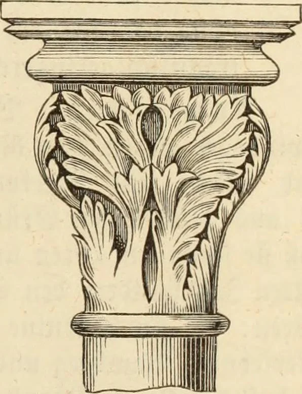 An illustration from Handbuch der kirchlichen Kunst-Archäologie des deutschen Mittelalters, 1854, leaf 85