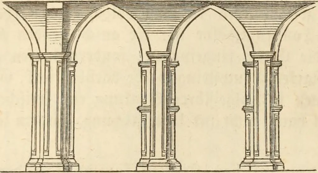 An illustration from Handbuch der kirchlichen Kunst-Archäologie des deutschen Mittelalters, 1854, leaf 86