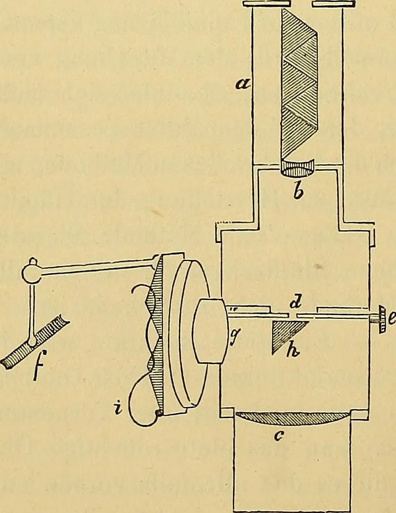 An illustration from Handbuch der klinischen Mikroskopie : mit Berücksichtigung der wichtigsten chemischen Untersuchungen am Krankenbette und der Verwendung des Mikroskopes in der gerichtlichen Medicin, 1883, leaf 65