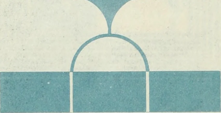An illustration from Handbuch der Kunstgeschichte, 1848, leaf 1