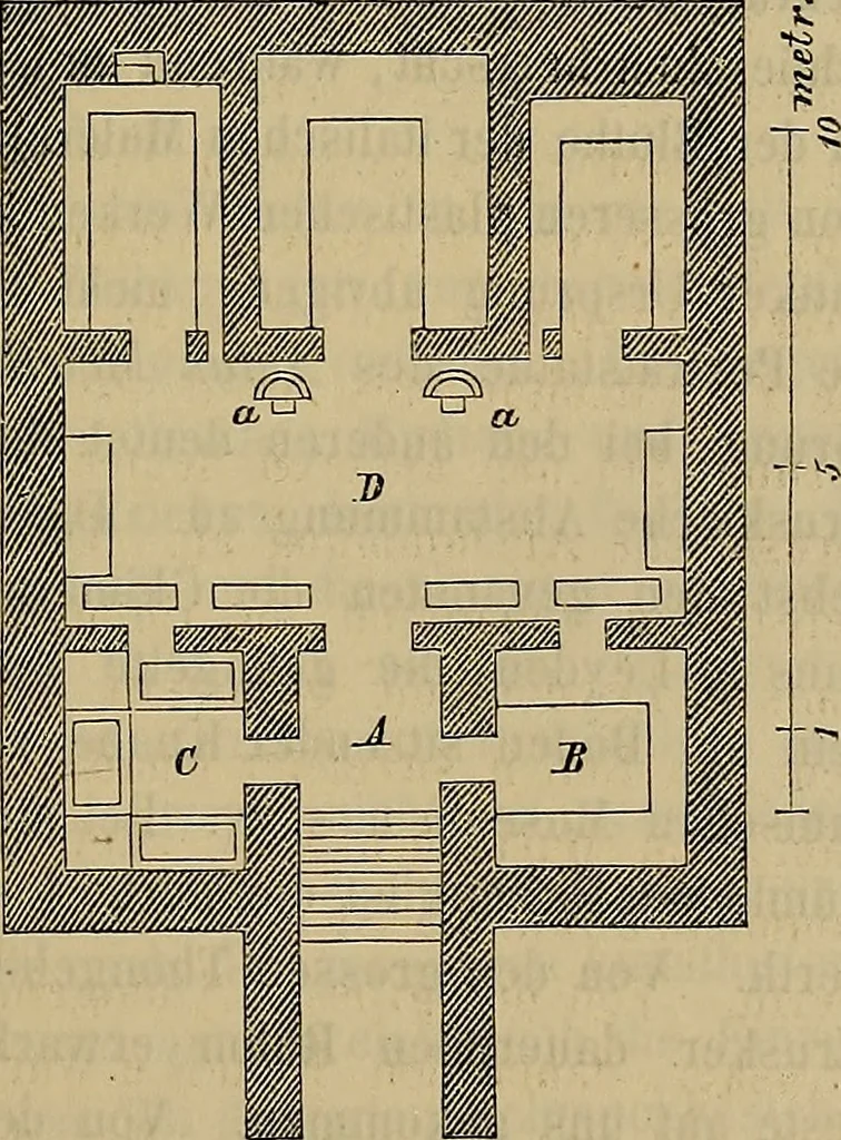 An illustration from Handbuch der Kunstgeschichte. Zum gebrauche für Künstler und studirende und als Führer auf der Reise., 1855, leaf 116