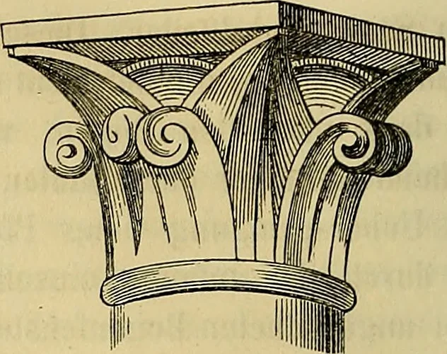 An illustration from Handbuch der Kunstgeschichte. Zum gebrauche für Künstler und studirende und als Führer auf der Reise., 1855, leaf 179