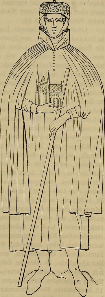 An illustration from Handbuch der Kunstgeschichte. Zum gebrauche für Künstler und studirende und als Führer auf der Reise., 1855, leaf 214