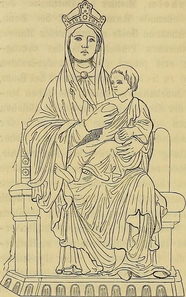 An illustration from Handbuch der Kunstgeschichte. Zum gebrauche für Künstler und studirende und als Führer auf der Reise., 1855, leaf 217