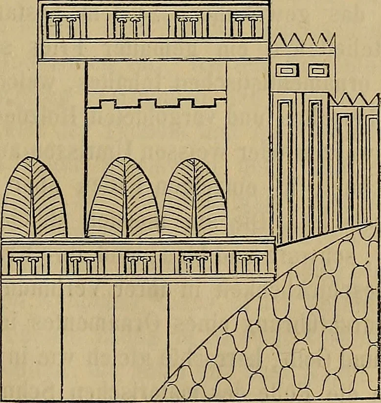 An illustration from Handbuch der Kunstgeschichte. Zum gebrauche für Künstler und studirende und als Führer auf der Reise., 1855, leaf 38