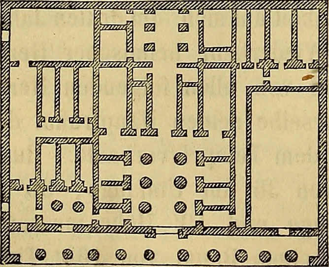An illustration from Handbuch der Kunstgeschichte. Zum gebrauche für Künstler und studirende und als Führer auf der Reise., 1855, leaf 57