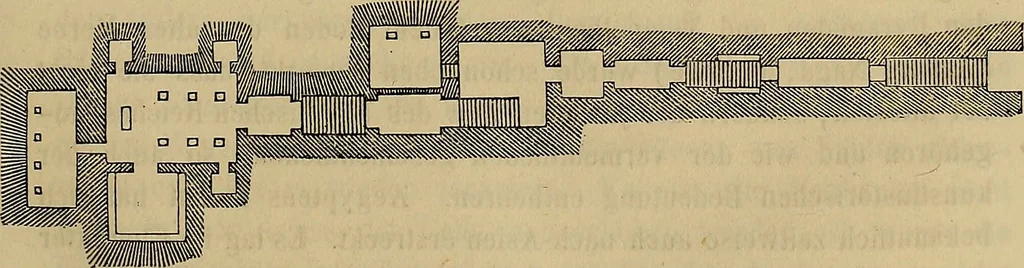 An illustration from Handbuch der Kunstgeschichte. Zum gebrauche für Künstler und studirende und als Führer auf der Reise., 1855, leaf 58
