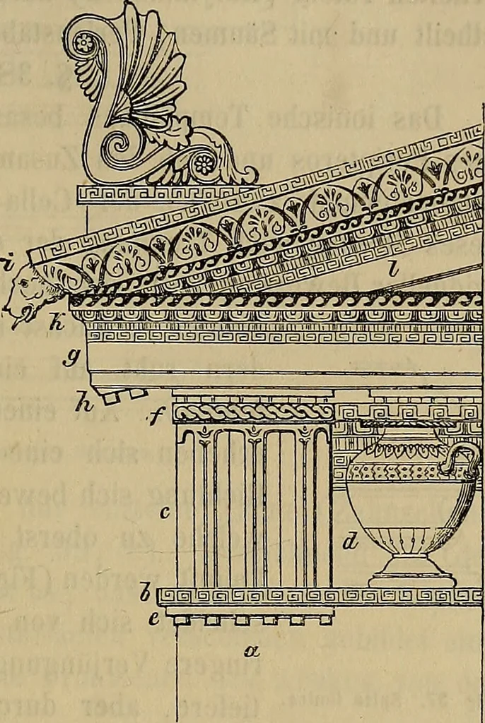 An illustration from Handbuch der Kunstgeschichte. Zum gebrauche für Künstler und studirende und als Führer auf der Reise., 1855, leaf 82