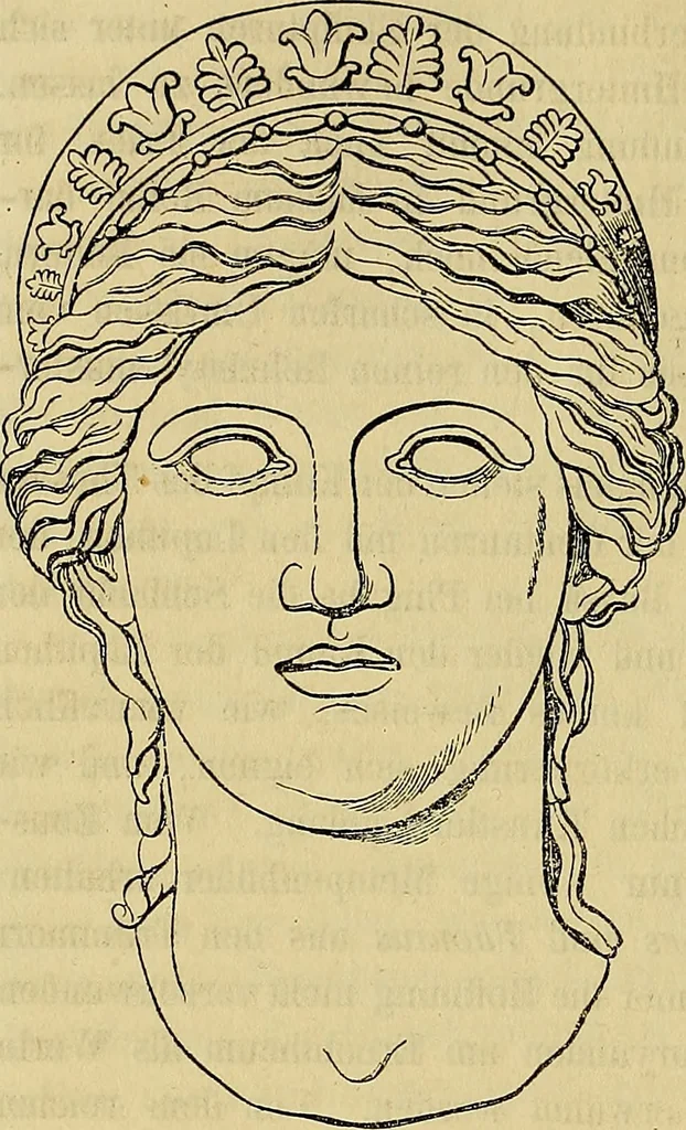 An illustration from Handbuch der Kunstgeschichte. Zum gebrauche für Künstler und studirende und als Führer auf der Reise., 1855, leaf 99