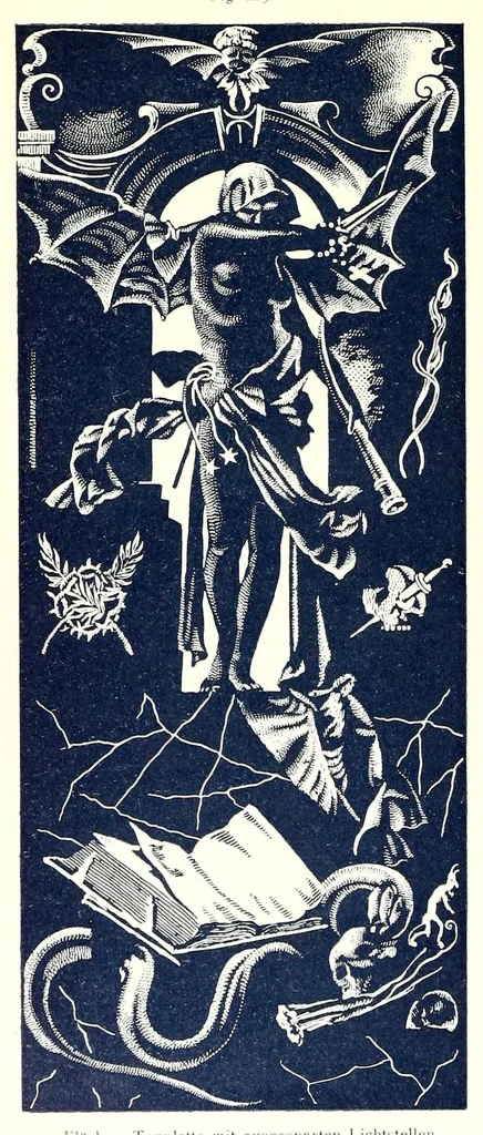 An illustration from Handbuch der Lithographie : nach dem gegenwärtigen Stande dieser Technik, 1901, leaf 382