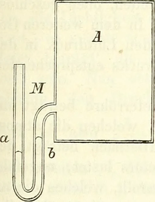An illustration from Handbuch der medicinischen Physik, 1867, leaf 158