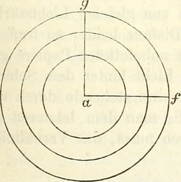 An illustration from Handbuch der medicinischen Physik, 1867, leaf 210