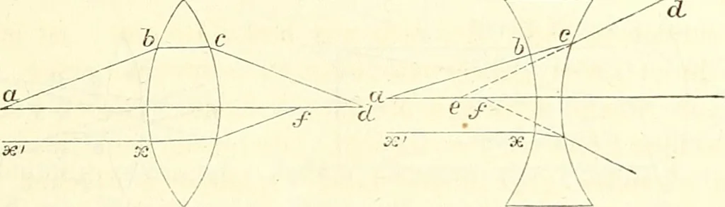 An illustration from Handbuch der medicinischen Physik, 1867, leaf 244