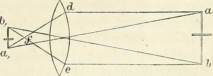 An illustration from Handbuch der medicinischen Physik, 1867, leaf 245