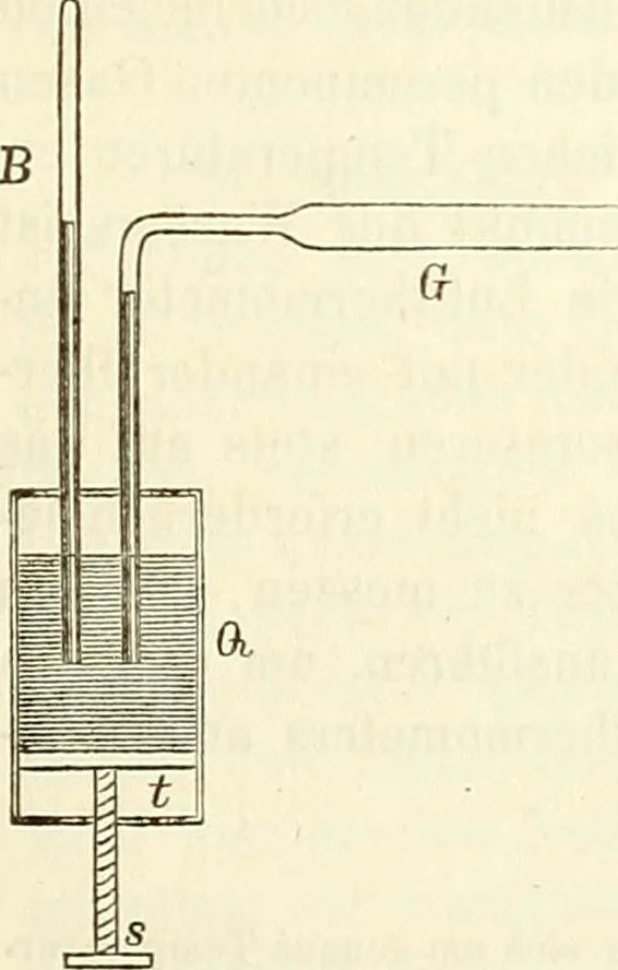 An illustration from Handbuch der medicinischen Physik, 1867, leaf 394