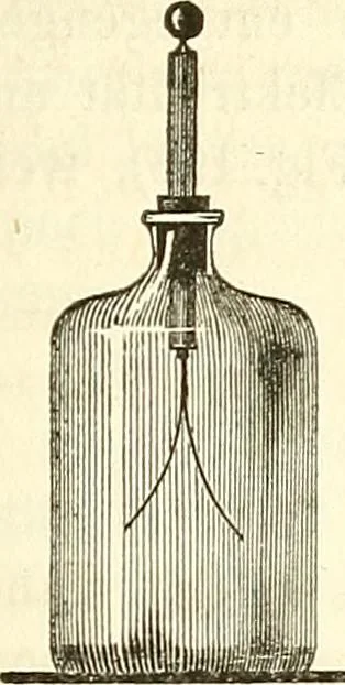 An illustration from Handbuch der medicinischen Physik, 1867, leaf 458