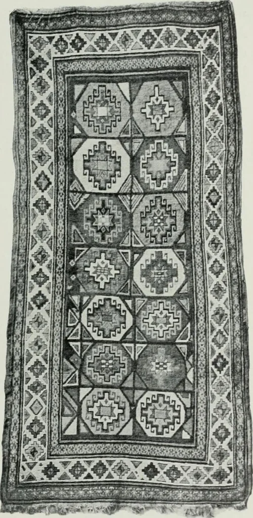 An illustration from Handbuch der orientalischen Teppichkunde, 1922, leaf 105