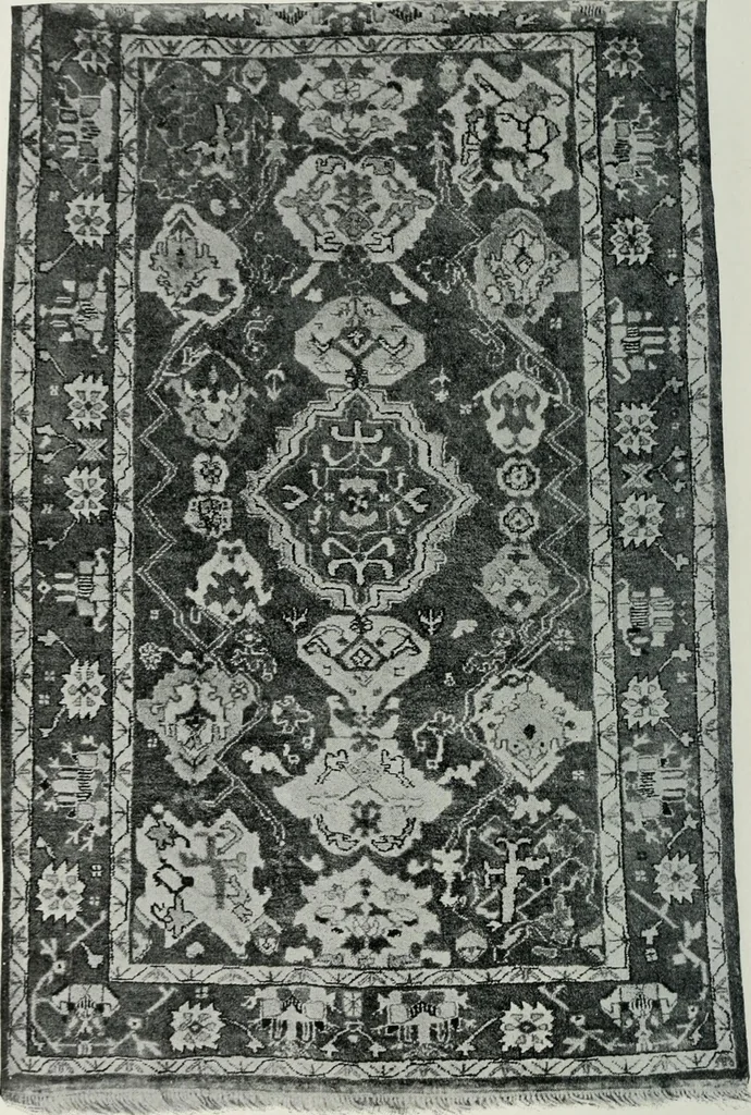 An illustration from Handbuch der orientalischen Teppichkunde, 1922, leaf 128