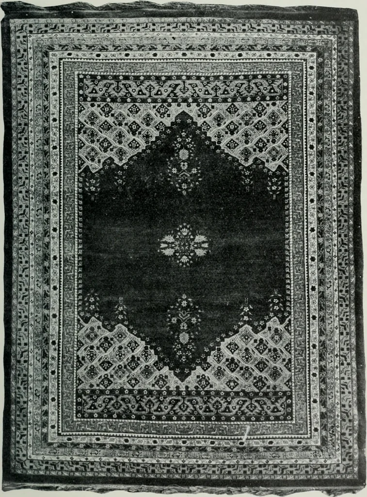 An illustration from Handbuch der orientalischen Teppichkunde, 1922, leaf 129
