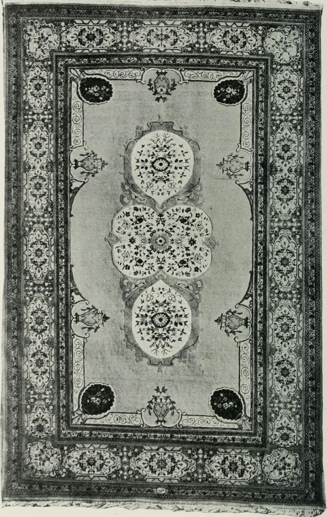 An illustration from Handbuch der orientalischen Teppichkunde, 1922, leaf 130