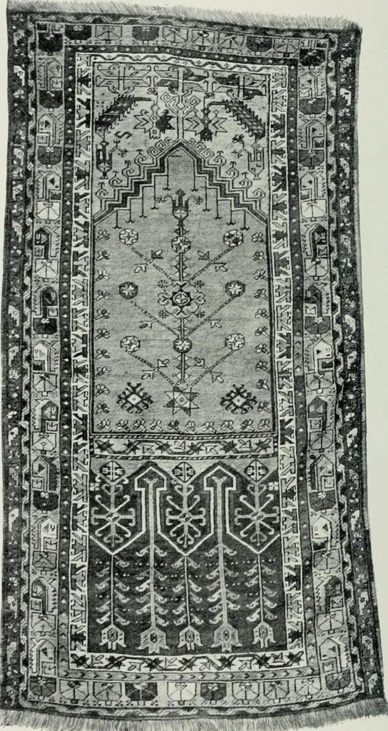 An illustration from Handbuch der orientalischen Teppichkunde, 1922, leaf 142