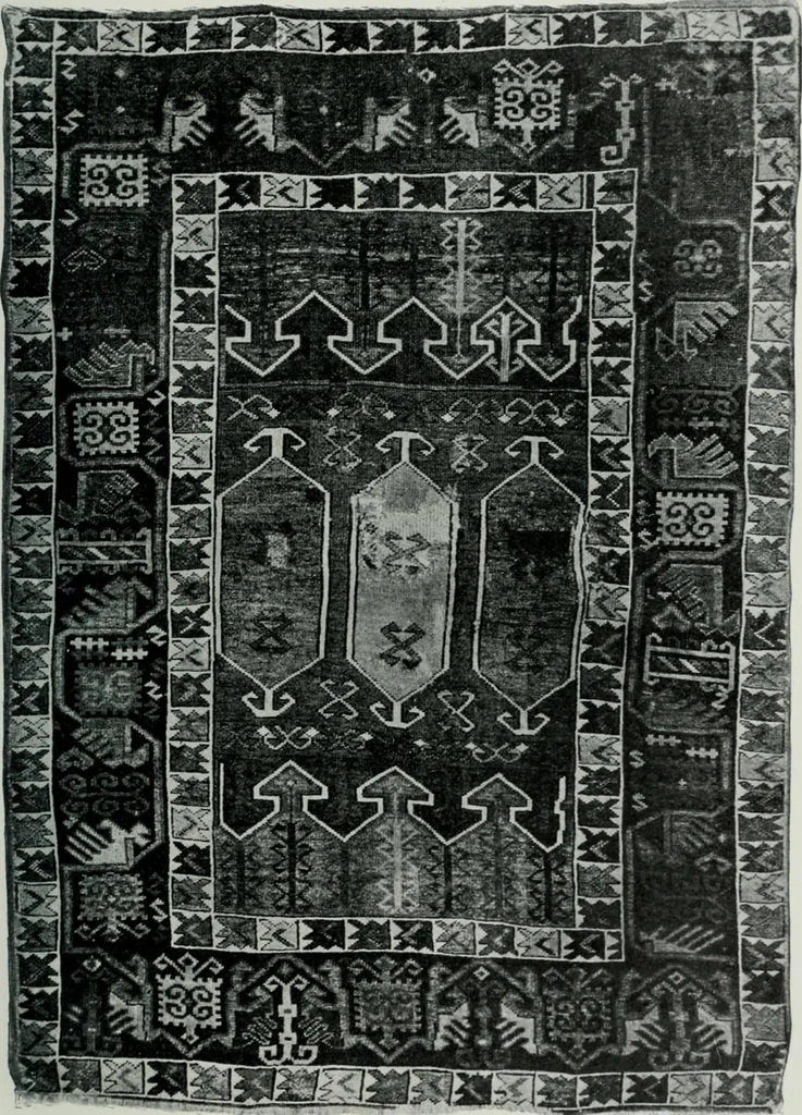 An illustration from Handbuch der orientalischen Teppichkunde, 1922, leaf 143