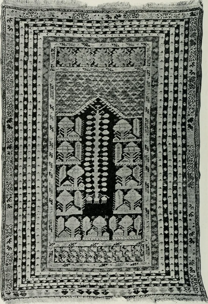 An illustration from Handbuch der orientalischen Teppichkunde, 1922, leaf 144