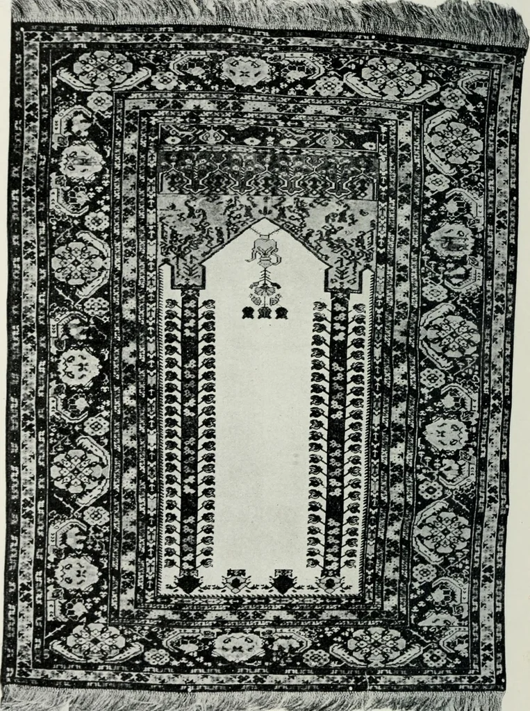 An illustration from Handbuch der orientalischen Teppichkunde, 1922, leaf 148