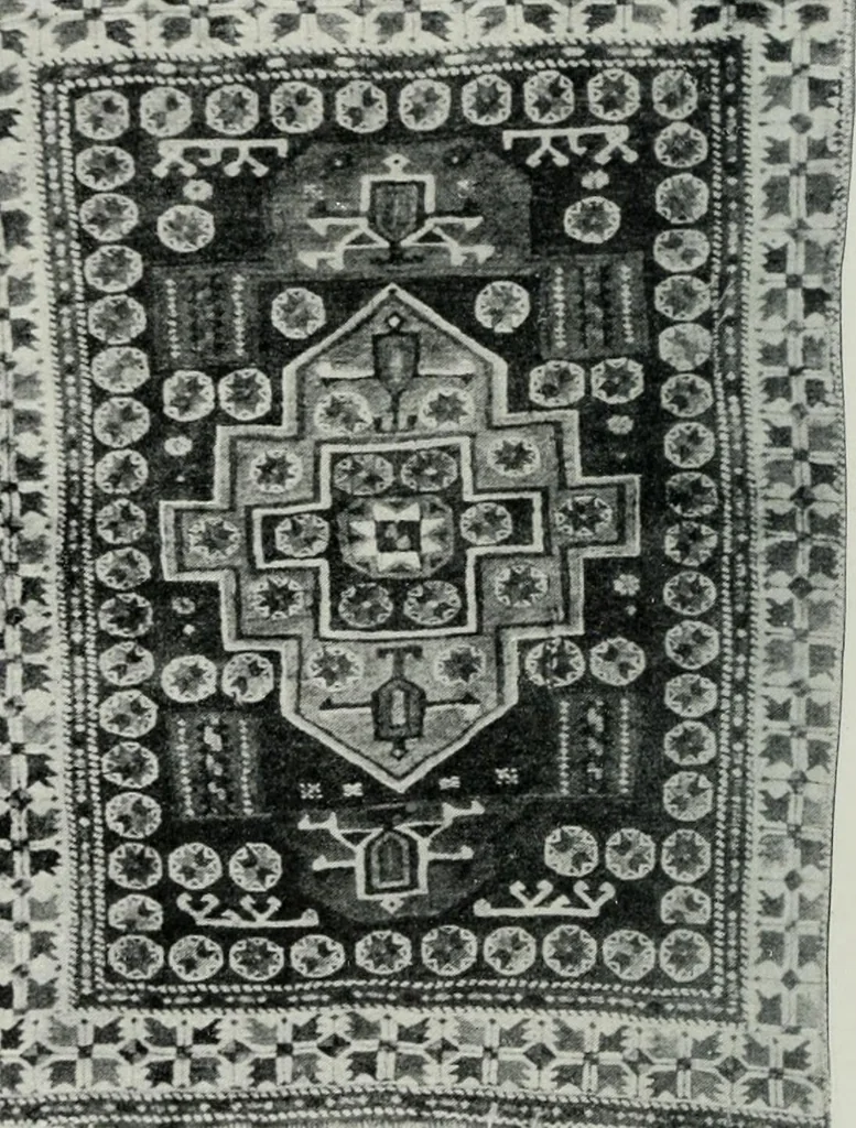An illustration from Handbuch der orientalischen Teppichkunde, 1922, leaf 154