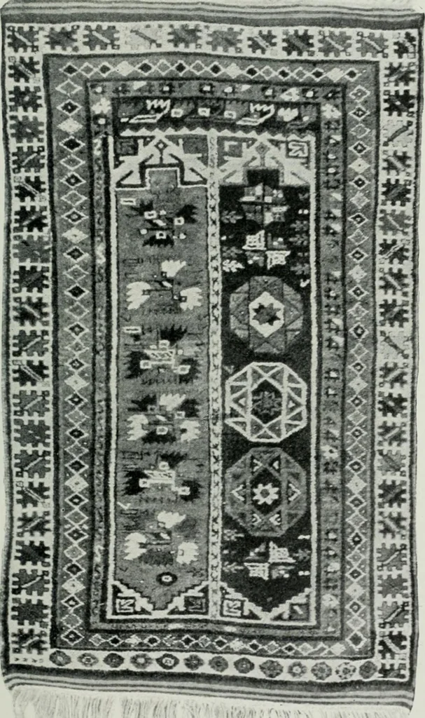 An illustration from Handbuch der orientalischen Teppichkunde, 1922, leaf 159