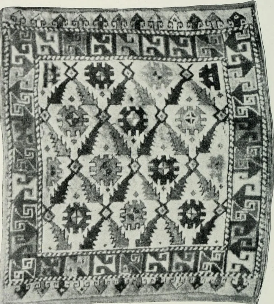 An illustration from Handbuch der orientalischen Teppichkunde, 1922, leaf 160