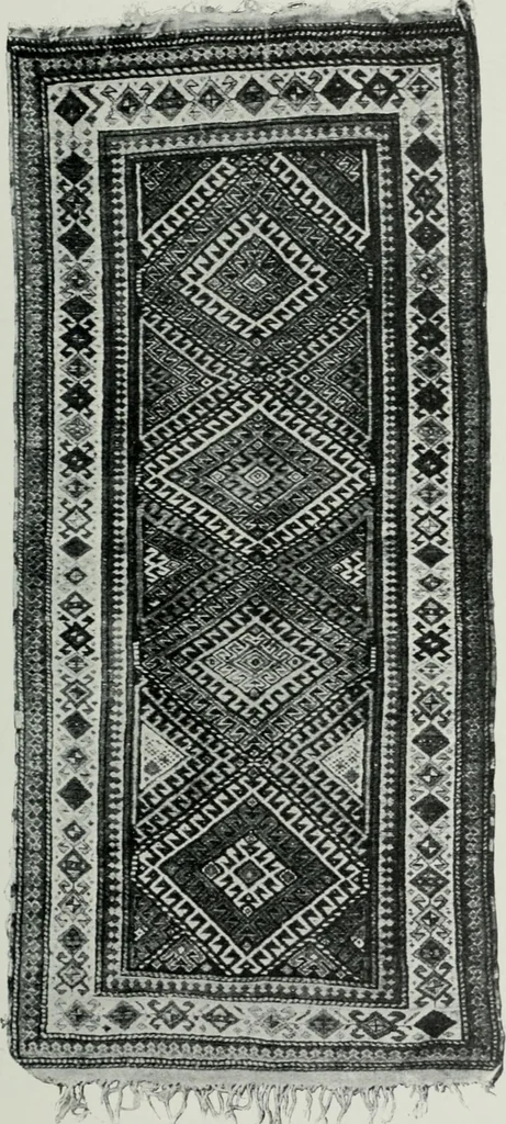 An illustration from Handbuch der orientalischen Teppichkunde, 1922, leaf 163