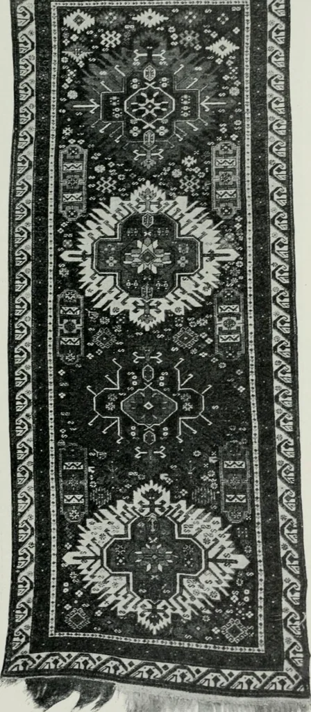 An illustration from Handbuch der orientalischen Teppichkunde, 1922, leaf 169