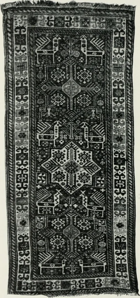 An illustration from Handbuch der orientalischen Teppichkunde, 1922, leaf 170