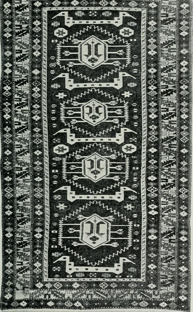 An illustration from Handbuch der orientalischen Teppichkunde, 1922, leaf 171