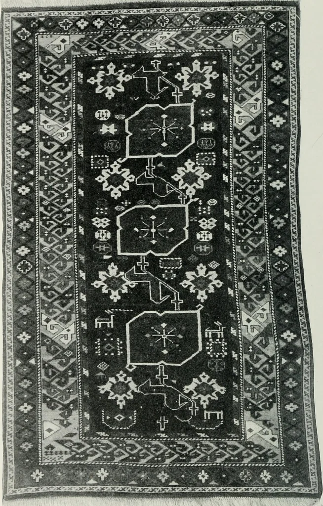 An illustration from Handbuch der orientalischen Teppichkunde, 1922, leaf 172