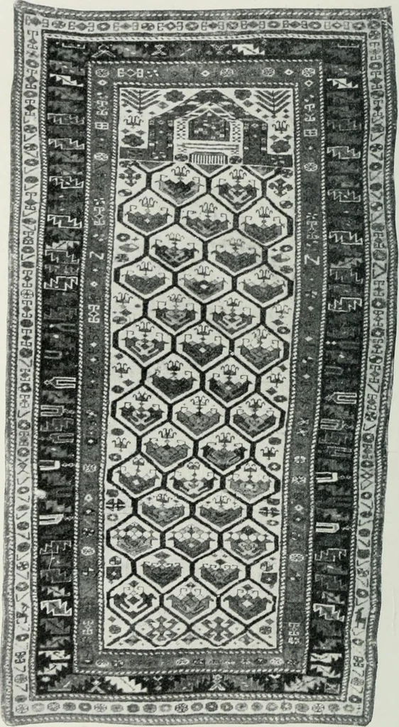An illustration from Handbuch der orientalischen Teppichkunde, 1922, leaf 174
