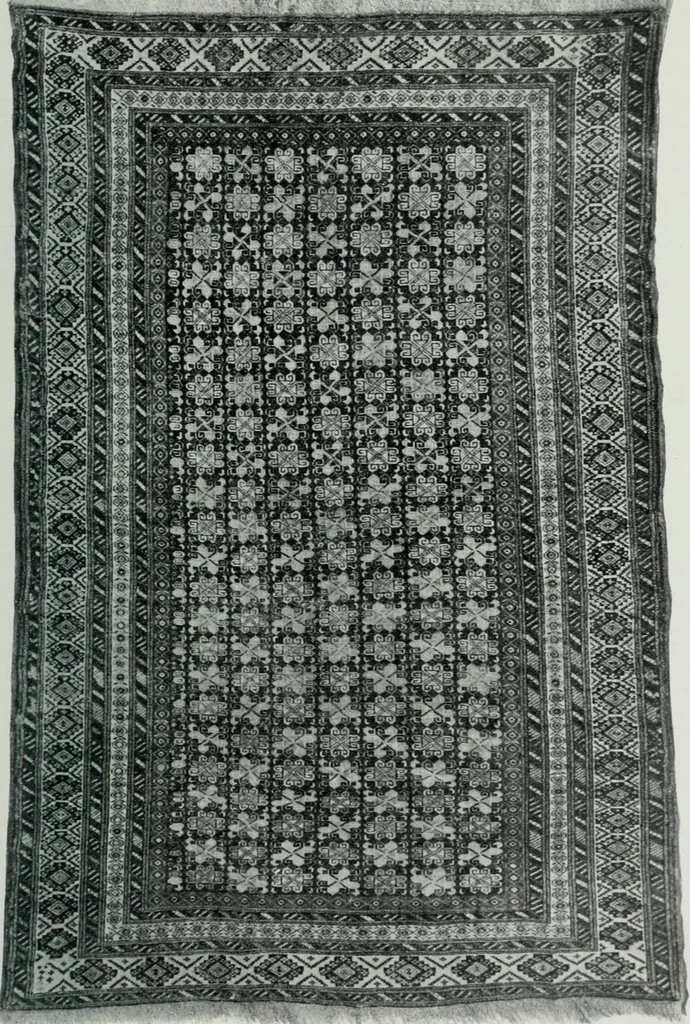 An illustration from Handbuch der orientalischen Teppichkunde, 1922, leaf 177