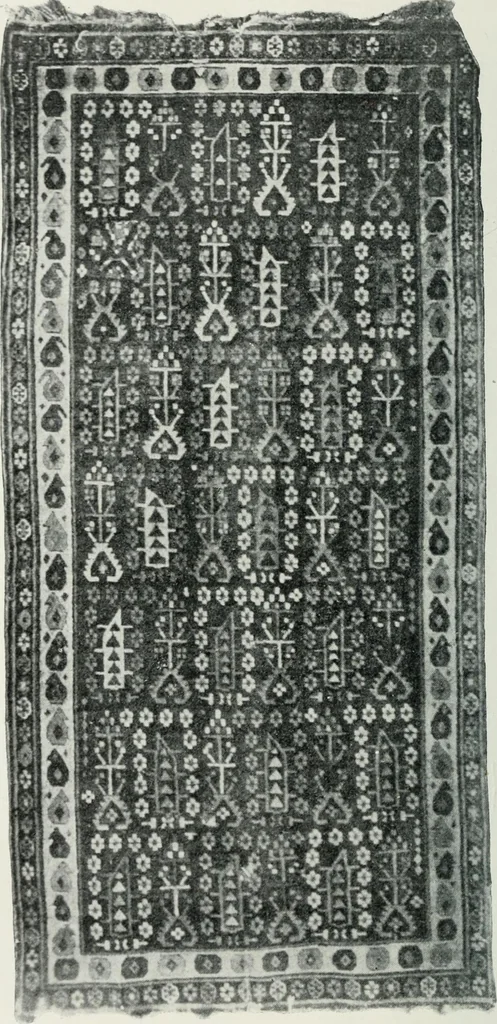 An illustration from Handbuch der orientalischen Teppichkunde, 1922, leaf 180