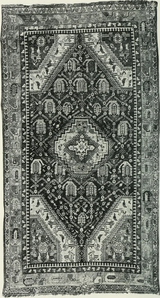 An illustration from Handbuch der orientalischen Teppichkunde, 1922, leaf 182