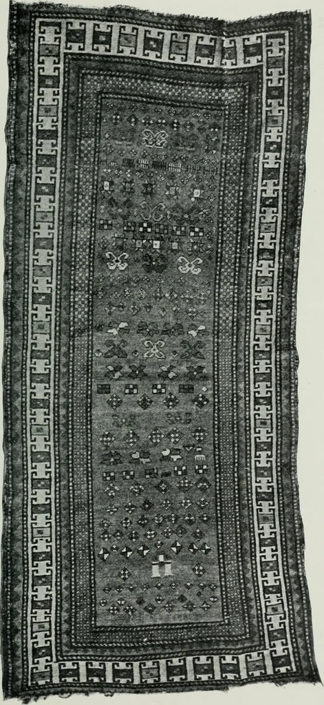 An illustration from Handbuch der orientalischen Teppichkunde, 1922, leaf 189