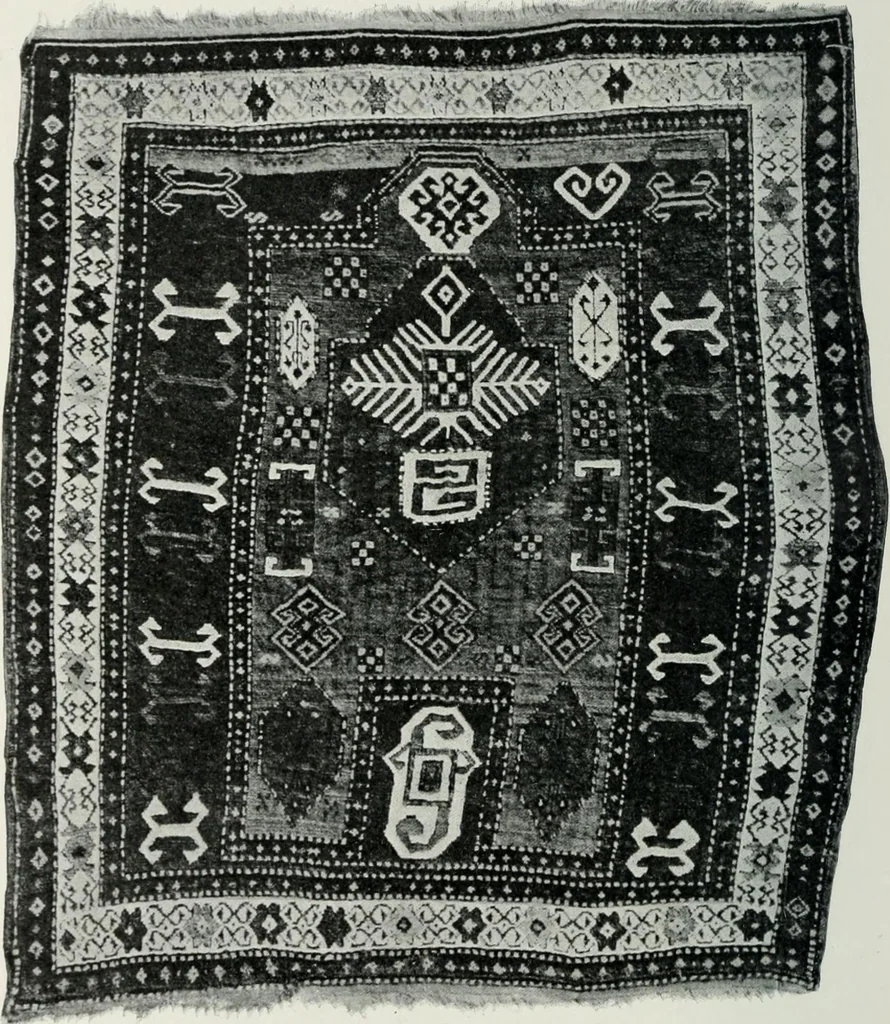 An illustration from Handbuch der orientalischen Teppichkunde, 1922, leaf 196
