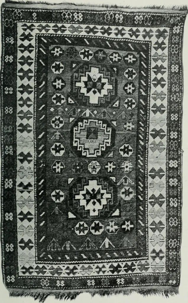An illustration from Handbuch der orientalischen Teppichkunde, 1922, leaf 197